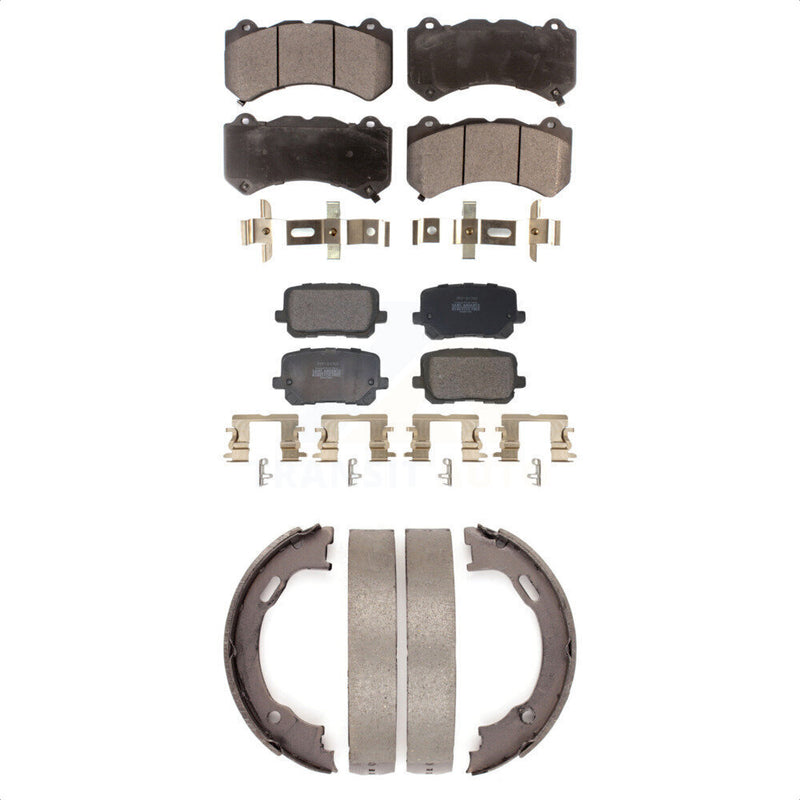Transit Auto KFN-100940 Disc Brake Pad for 2015-2020 Dodge Charger - Front and Rear