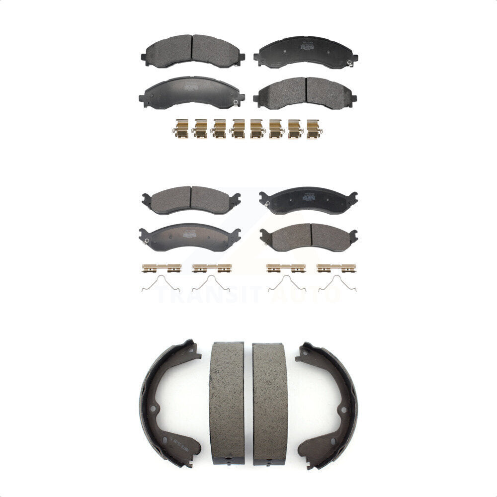 Transit Auto KFN-100941 Disc Brake Pad for 2021-2022 Chevrolet Express 4500, GMC Savana 4500 - Front and Rear