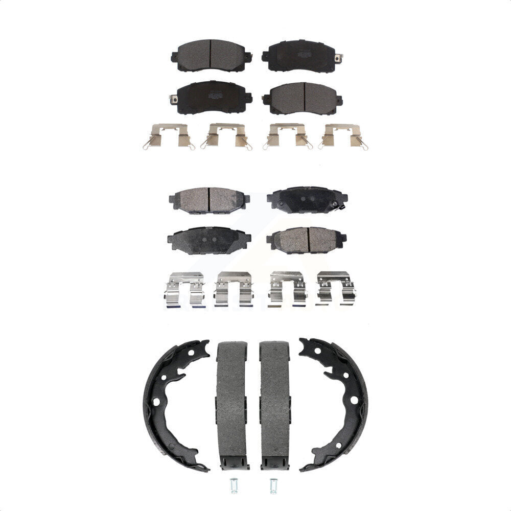 Transit Auto KFN-100943 Disc Brake Pad for 2017-2022 Subaru Crosstrek, Subaru Impreza - Front and Rear