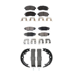 Transit Auto KFN-100943 Disc Brake Pad for 2017-2022 Subaru Crosstrek, Subaru Impreza - Front and Rear