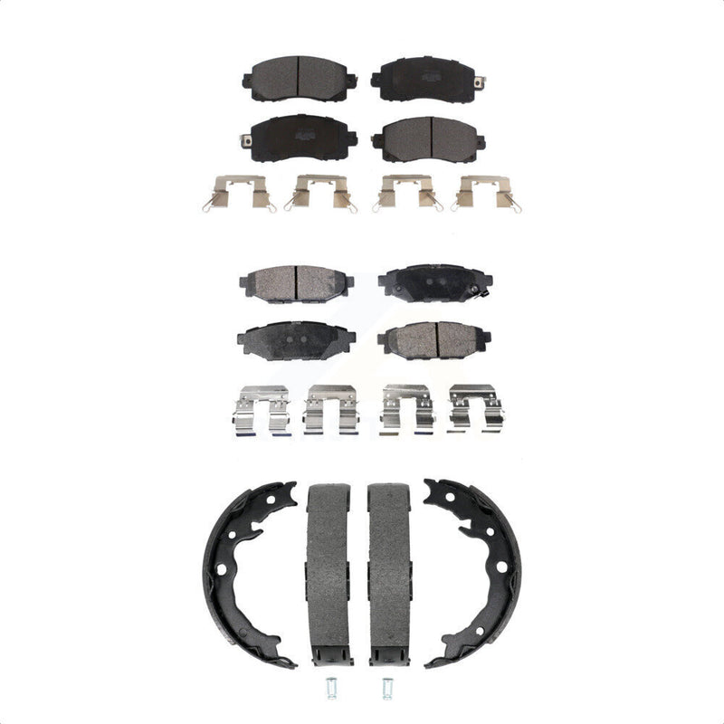 Transit Auto KFN-100943 Disc Brake Pad for 2017-2022 Subaru Crosstrek, Subaru Impreza - Front and Rear