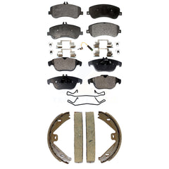 Transit Auto KFN-100945 Disc Brake Pad for 2010-2015 Mercedes-Benz GLK250, Mercedes-Benz GLK350 - Front and Rear