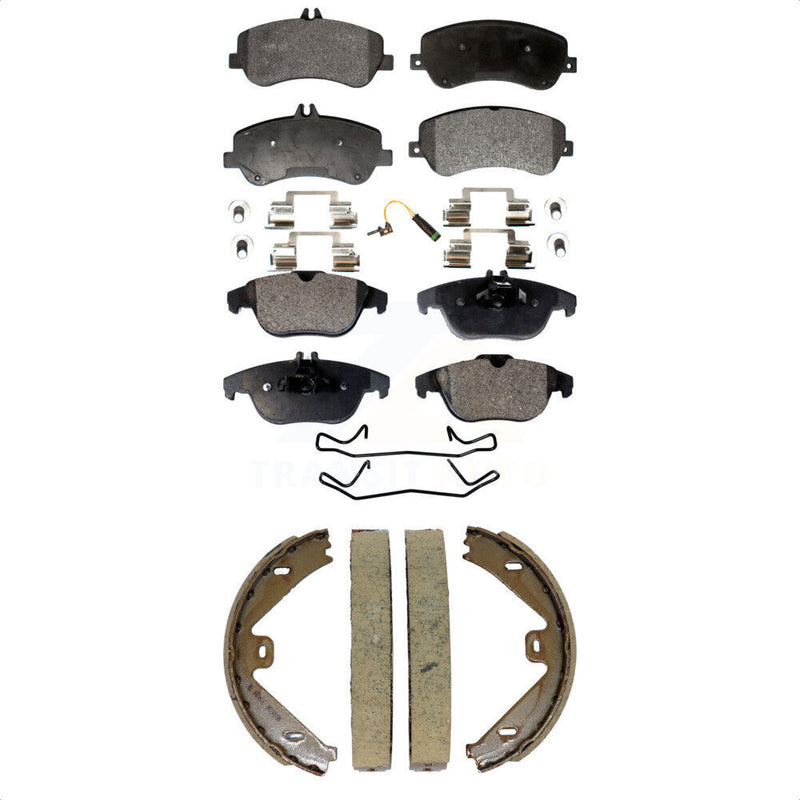 Transit Auto KFN-100945 Disc Brake Pad for 2010-2015 Mercedes-Benz GLK250, Mercedes-Benz GLK350 - Front and Rear