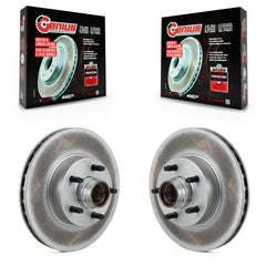 Genius KG-100010 Disc Brake Rotor and Hub Assembly for 2010-2011 Ford Ranger - Front