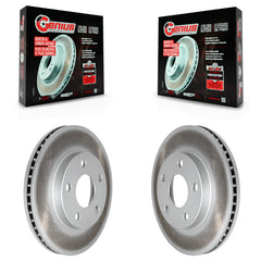 Genius KG-100015 Disc Brake Rotor for 1997-2005 Chevrolet Classic, Oldsmobile Alero and More - Front
