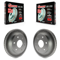 Genius KG-100017 Disc Brake Rotor for 1999-2008 Chevrolet Silverado 1500 Classic, GMC Sierra 1500 Classic and More - Front