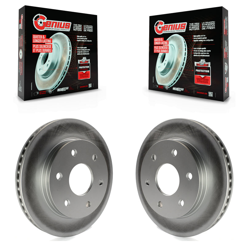 Genius KG-100017 Disc Brake Rotor for 1999-2008 Chevrolet Silverado 1500 Classic, GMC Sierra 1500 Classic and More - Front