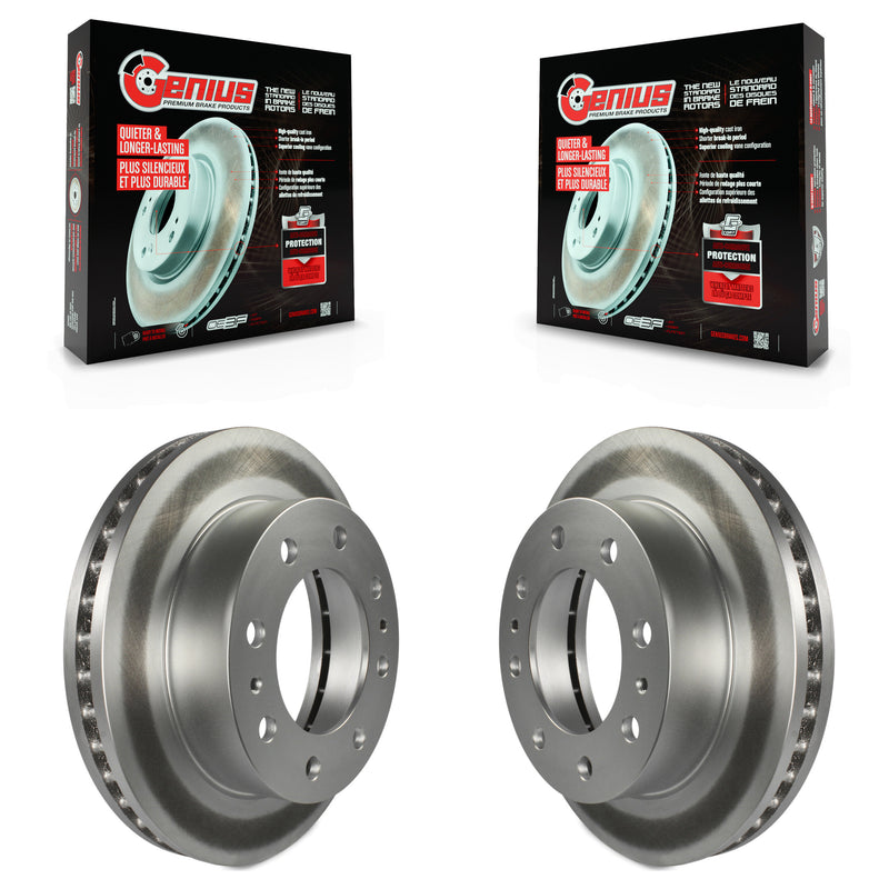 Genius KG-100018 Disc Brake Rotor for 1999-2024 GMC Savana 3500, Chevrolet Express 3500 and More - Front
