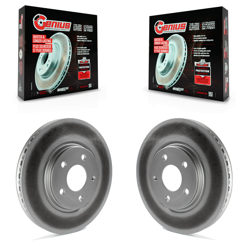 Genius KG-100028 Disc Brake Rotor for 2004-2012 Chevrolet HHR, Chevrolet Malibu and More - Front