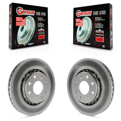 Genius KG-100030 Disc Brake Rotor for 1989-2016 Chevrolet Spark EV, Chevrolet Spark and More - Front