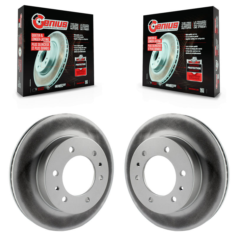 Genius KG-100038 Disc Brake Rotor for 2006-2010 Hummer H3T, Hummer H3 - Front