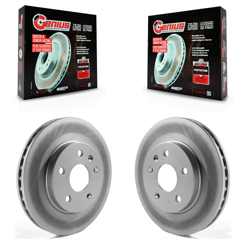 Genius KG-100056 Disc Brake Rotor for 2011-2017 Chevrolet Malibu Limited, Chevrolet Malibu and More - Front