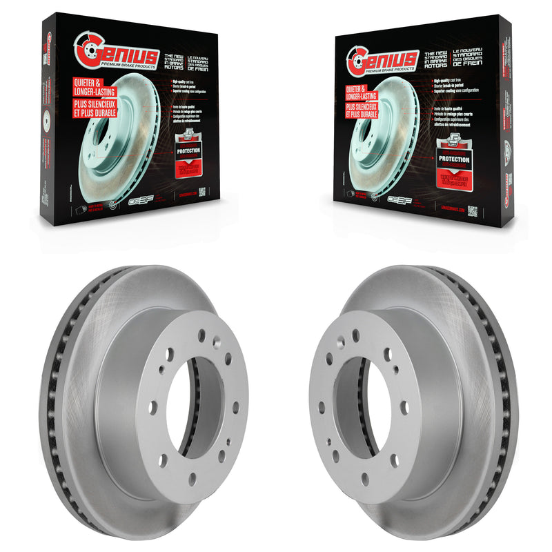 Genius KG-100057 Disc Brake Rotor for 2011-2024 Chevrolet Suburban, Chevrolet Suburban 3500 HD and More - Front