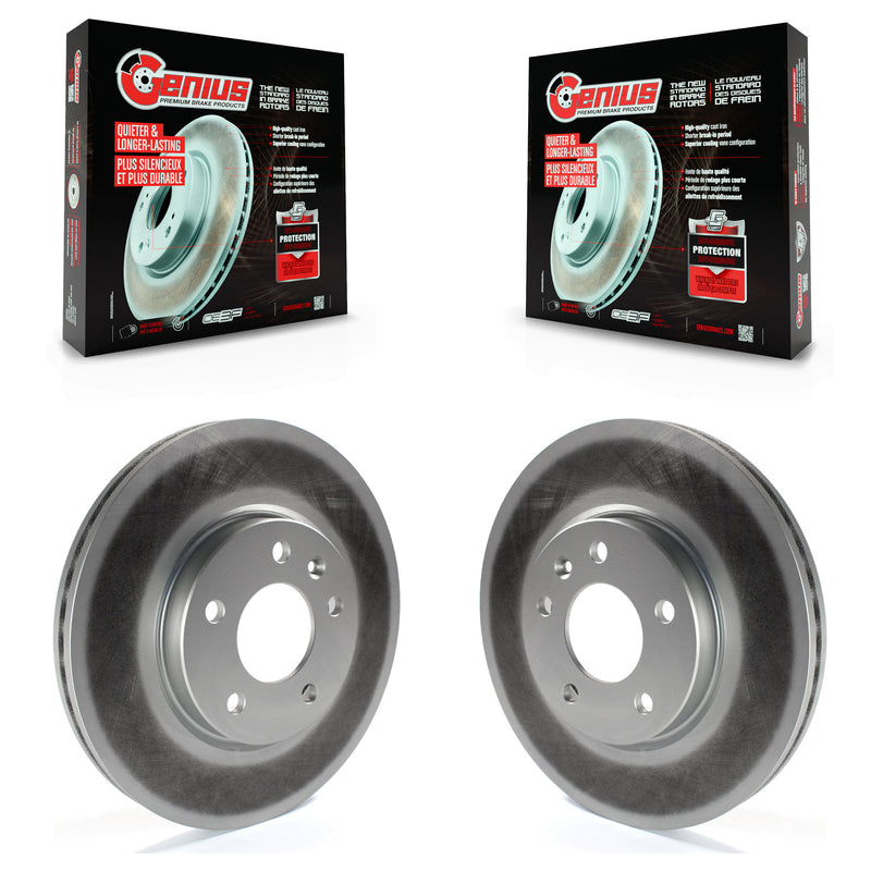 Genius KG-100058 Disc Brake Rotor for 2011-2024 Buick Envista, Chevrolet Trax and More - Front