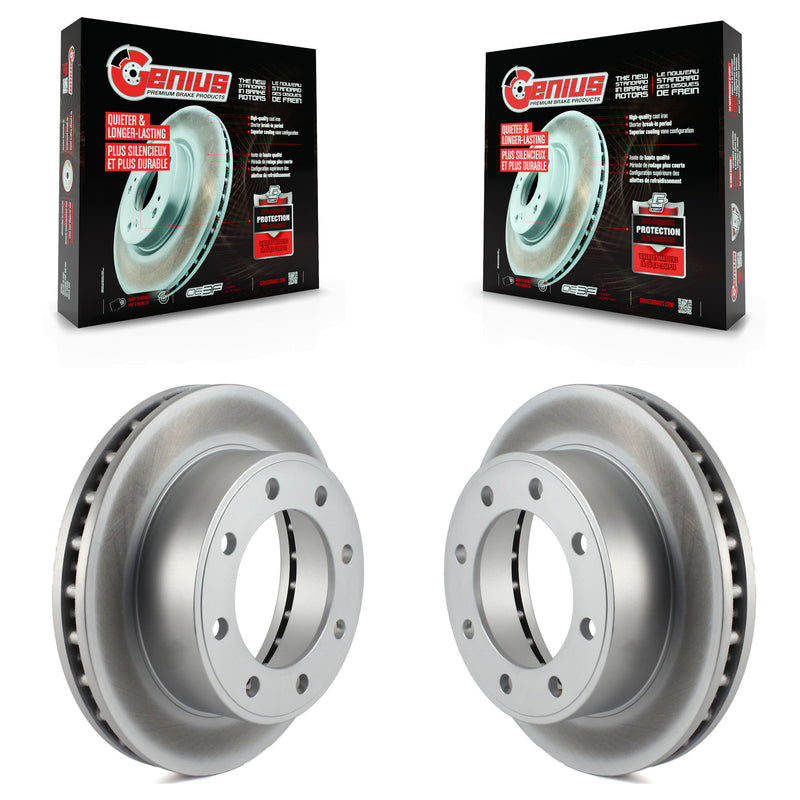 Genius KG-100072 Disc Brake Rotor for 1999-2005 Ford F-350 Super Duty, Ford F-450 Super Duty and More - Front