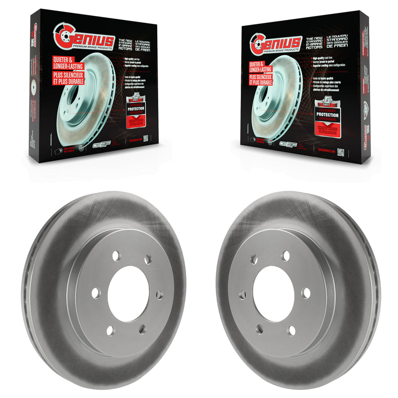 Genius KG-100078 Disc Brake Rotor for 2004-2008 Lincoln Mark LT, Ford F-150 - Front