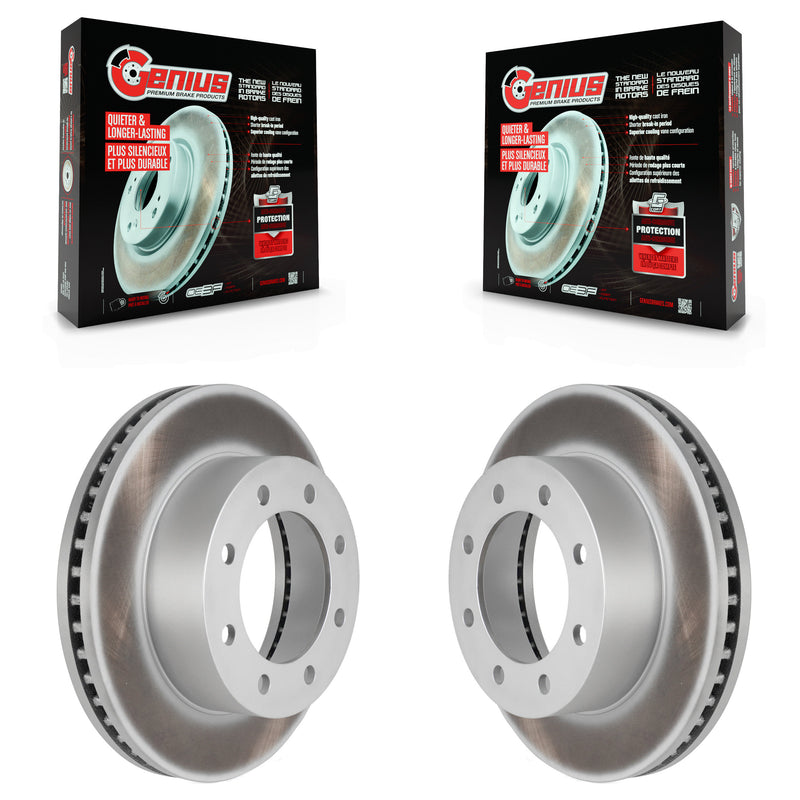 Genius KG-100082 Disc Brake Rotor for 2005-2013 Ford F-250 Super Duty, Ford F-450 Super Duty, Ford F-350 Super Duty - Front