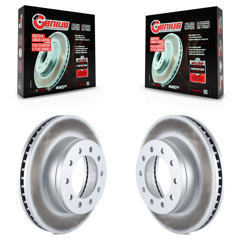 Genius KG-100084 Disc Brake Rotor for 2005-2016 Ford F-350 Super Duty, Ford F-250 Super Duty and More - Front