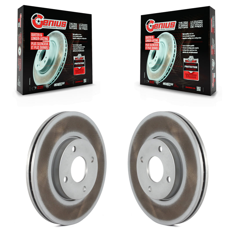 Genius KG-100086 Disc Brake Rotor for 2005-2007 Ford Focus - Front