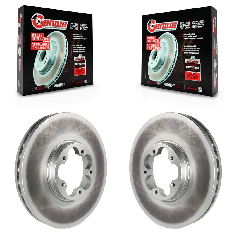 Genius KG-100107 Disc Brake Rotor for 2015-2023 Ford E-Transit, Ford Transit-150 and More - Front