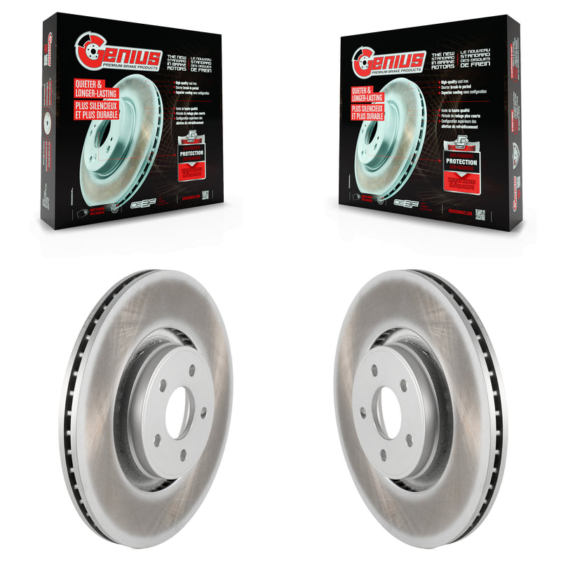 Genius KG-100110 Disc Brake Rotor for 2013-2019 Lincoln MKC, Ford Focus - Front