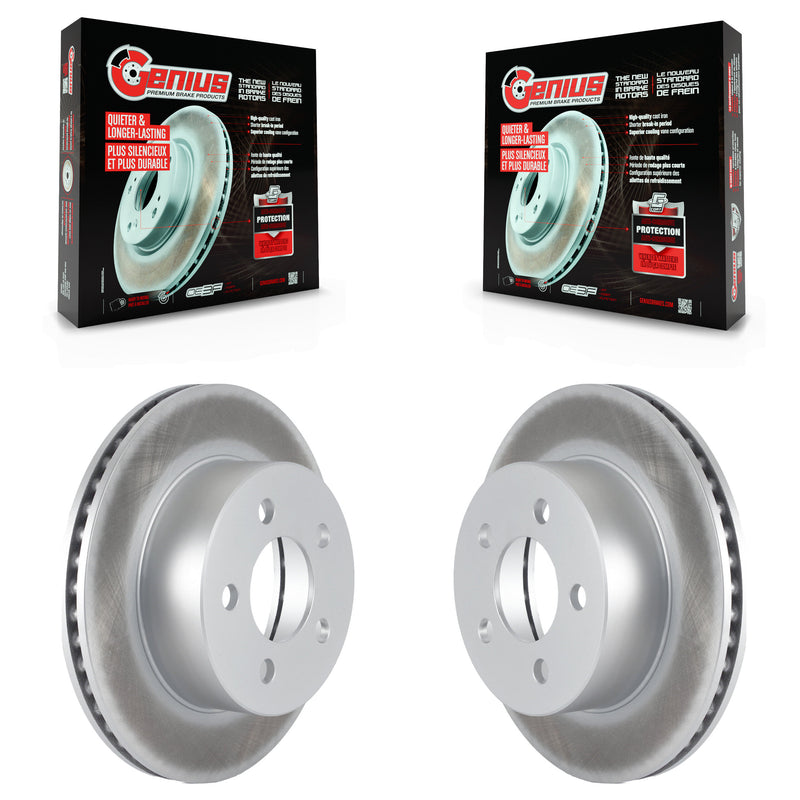 Genius KG-100118 Disc Brake Rotor for 1993-2006 Jeep Cherokee, Jeep TJ and More - Front
