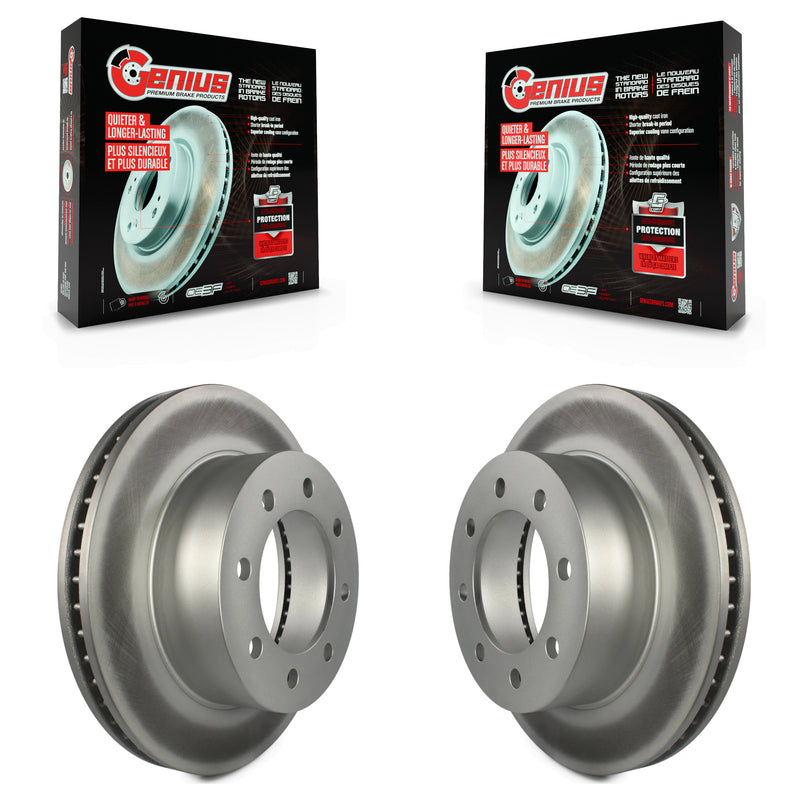Genius KG-100124 Disc Brake Rotor for 2003-2008 Dodge Ram 1500, Dodge Ram 2500, Dodge Ram 3500 - Front
