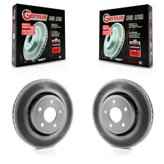 Genius KG-100143 Disc Brake Rotor for 2011-2024 Jeep Grand Cherokee WK, Dodge Durango, Jeep Grand Cherokee - Front