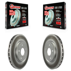 Genius KG-100145 Disc Brake Rotor for 2009-2024 Chrysler Pacifica, Chrysler Grand Caravan and More - Front