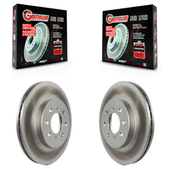 Genius KG-100150 Disc Brake Rotor for 1990-2014 Honda Fit, Honda Insight and More - Front