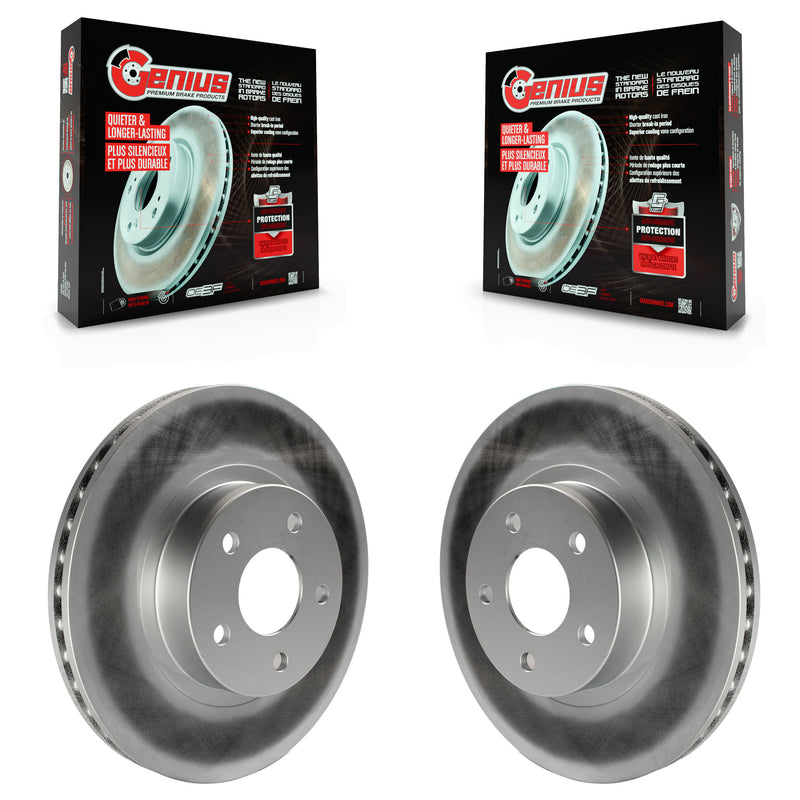 Genius KG-100159 Disc Brake Rotor for 1991-2016 Subaru Impreza, Scion FR-S and More - Front