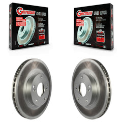 Genius KG-100161 Disc Brake Rotor for 1998-2017 Honda Accord, Honda CR-Z and More - Front