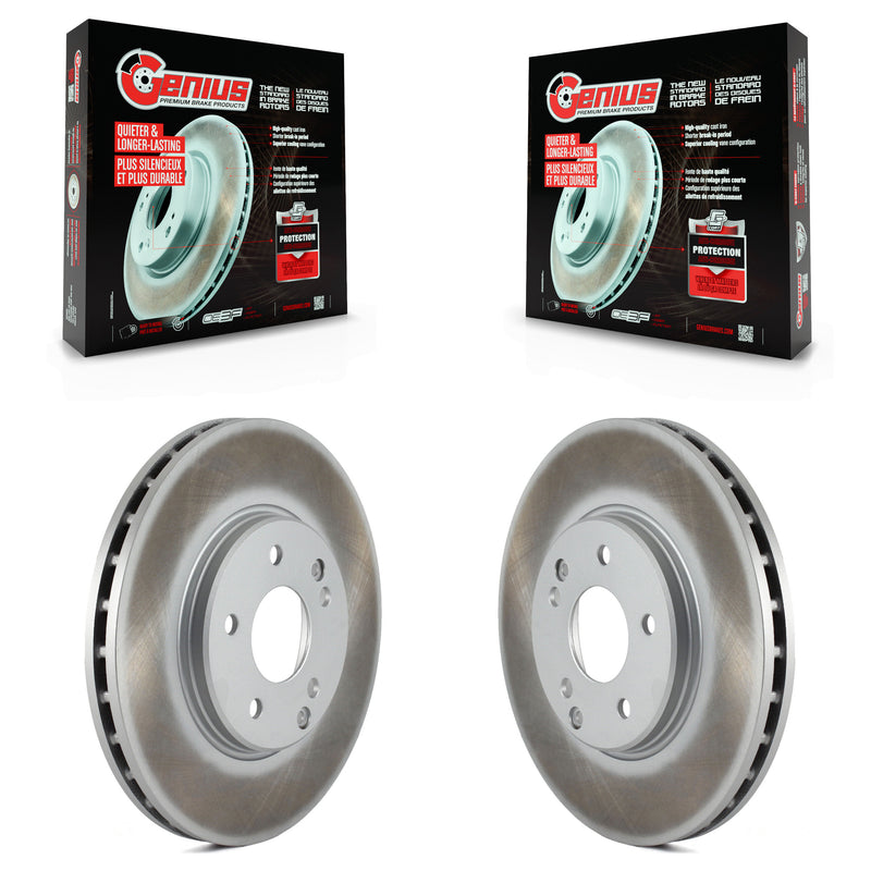 Genius KG-100164 Disc Brake Rotor for 1996-2011 Mercedes-Benz SLK300, Chrysler Crossfire and More - Front