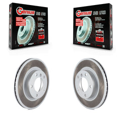 Genius KG-100166 Disc Brake Rotor for 1991-2005 BMW Z4, BMW 320i and More - Front