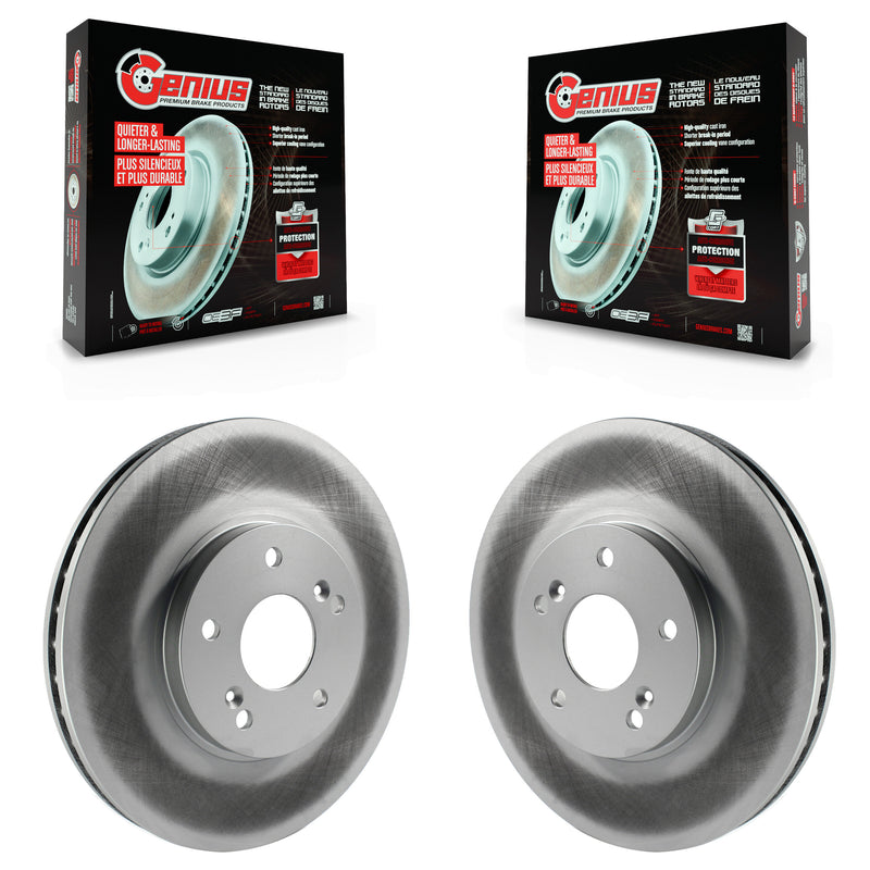 Genius KG-100167 Disc Brake Rotor for 1999-2014 Honda Accord, Acura TL and More - Front