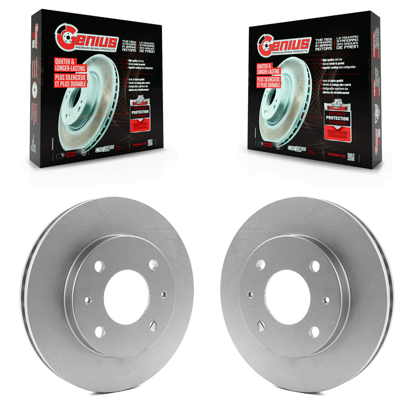 Genius KG-100169 Disc Brake Rotor for 1998-2007 Mitsubishi Lancer, Mitsubishi Galant - Front