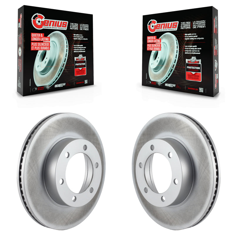 Genius KG-100173 Disc Brake Rotor for 2000-2007 Toyota Sequoia, Toyota Tundra - Front
