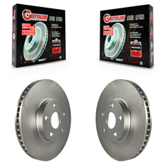 Genius KG-100174 Disc Brake Rotor for 2000-2010 Scion tC, Pontiac Vibe and More - Front