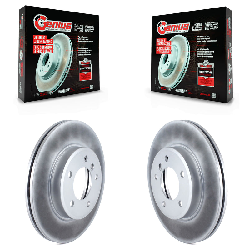Genius KG-100178 Disc Brake Rotor for 1998-2008 BMW Z4, BMW 320i and More - Front