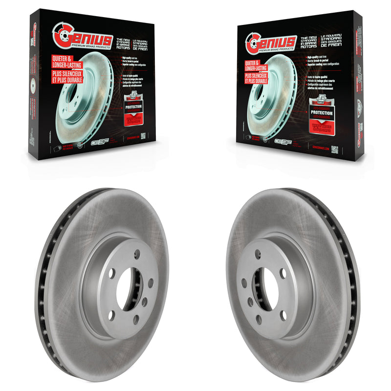 Genius KG-100179 Disc Brake Rotor for 2000-2006 BMW X5 - Front