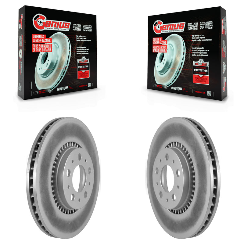 Genius KG-100184 Disc Brake Rotor for 1999-2009 Volvo S60, Volvo XC70 and More - Front