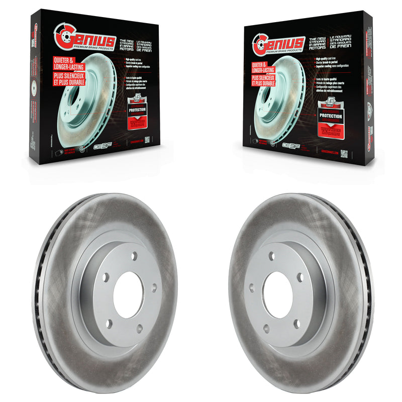 Genius KG-100189 Disc Brake Rotor for 2002-2006 Nissan Altima, INFINITI I35, Nissan Maxima - Front