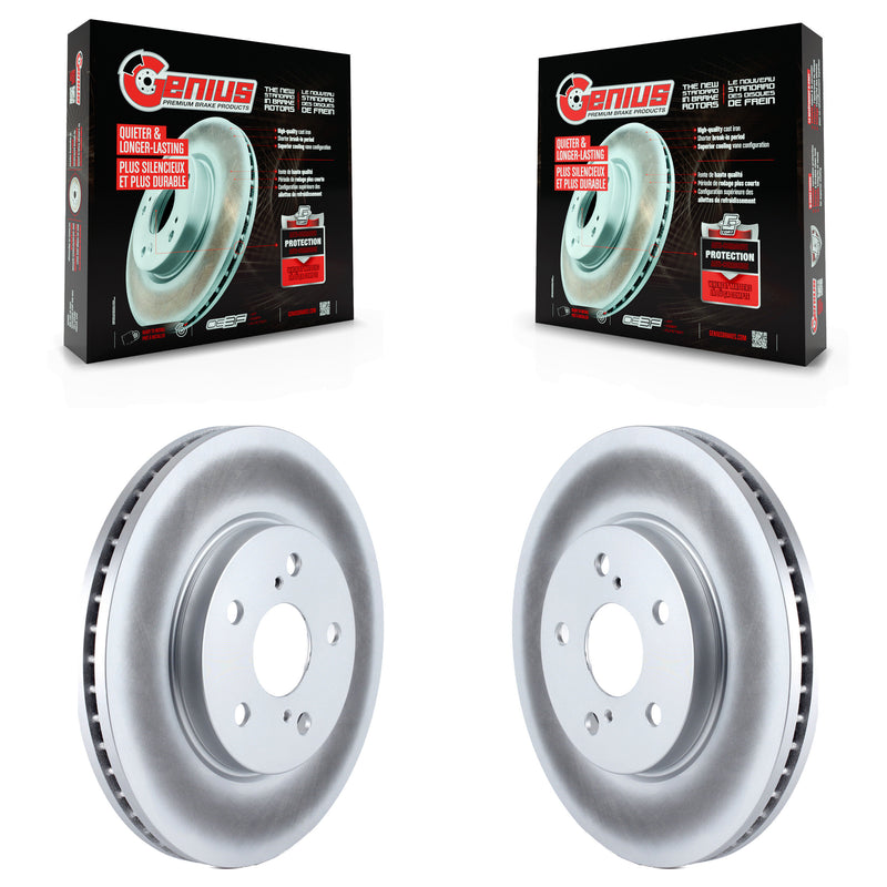 Genius KG-100190 Disc Brake Rotor for 2002-2010 Toyota Avalon, Toyota Camry and More - Front