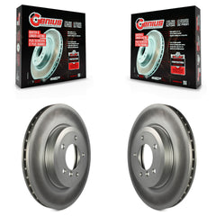 Genius KG-100196 Disc Brake Rotor for 2001-2008 BMW Z4, BMW 320i and More - Front