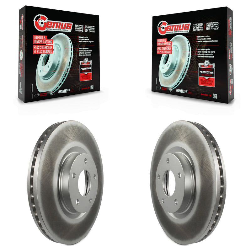 Genius KG-100209 Disc Brake Rotor for 2003-2005 INFINITI FX35, INFINITI FX45 and More - Front