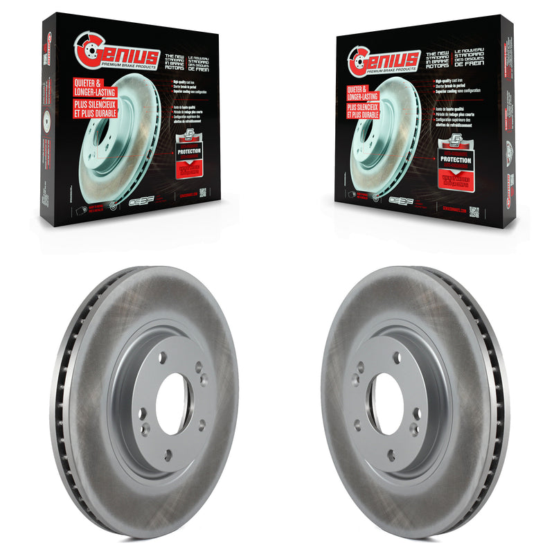 Genius KG-100213 Disc Brake Rotor for 2003-2011 Hyundai Azera, Hyundai XG350, Kia Amanti - Front