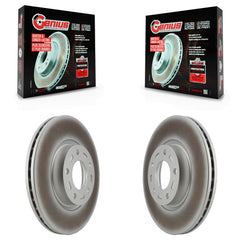 Genius KG-100214 Disc Brake Rotor for 2004-2017 Mazda 3 Sport, Mazda 5, Mazda 3 - Front