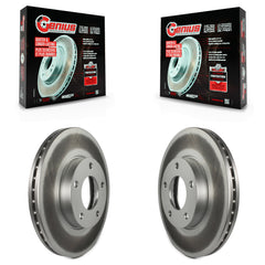 Genius KG-100219 Disc Brake Rotor for 2004-2013 Mazda 3 Sport, Mazda 3 - Front