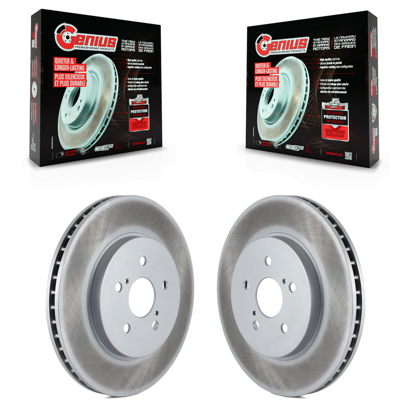 Genius KG-100229 Disc Brake Rotor for 2004-2009 Lexus RX350, Lexus RX400h and More - Front