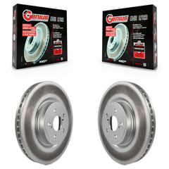 Genius KG-100235 Disc Brake Rotor for 2005-2018 Subaru Forester, Subaru Legacy, Subaru Outback - Front